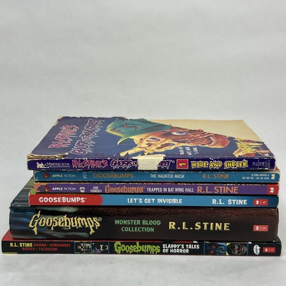RL Stine Goosebumps Lot Books Horror Graphic Fear Street Monster Blood Collect - Picture 6 of 8